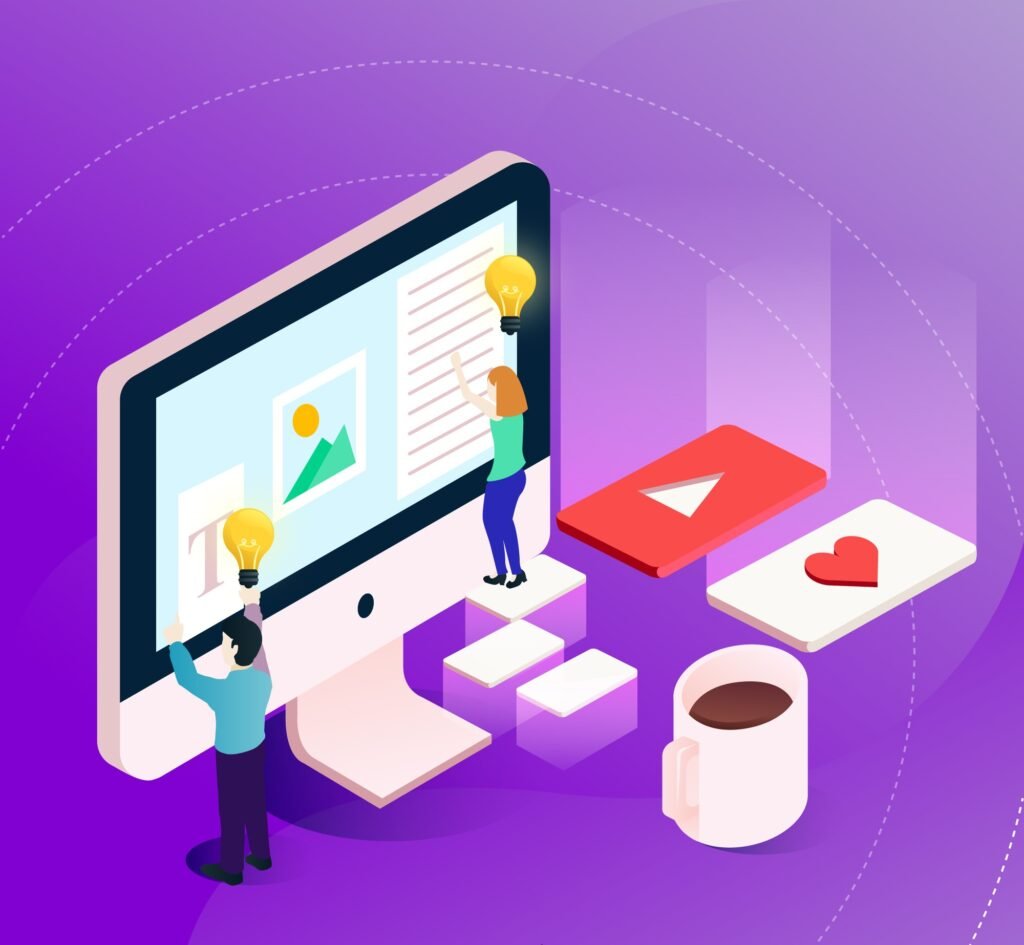 Two developers use Platform as a Service (PaaS) to build apps like YouTube on rented cloud systems