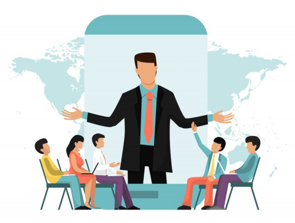 One guy leads the team as Enhanced Collaboration keeps everyone updated and working together smoothly