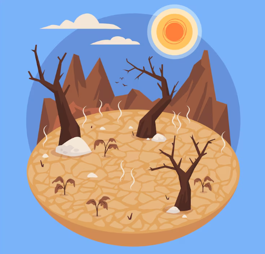 Improper irrigation causes soil erosion, removing topsoil and harming soil health and productivity