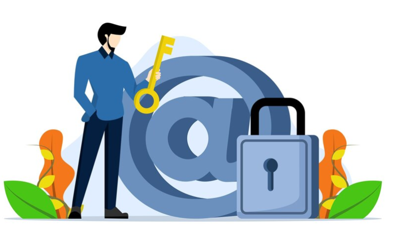 One man ensures tight security with strong encryption and safety steps to keep financial data fully safe