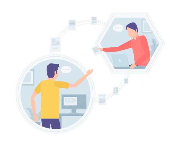 Use virtual tools to promote transparency & open communication for better teamwork and knowledge sharing