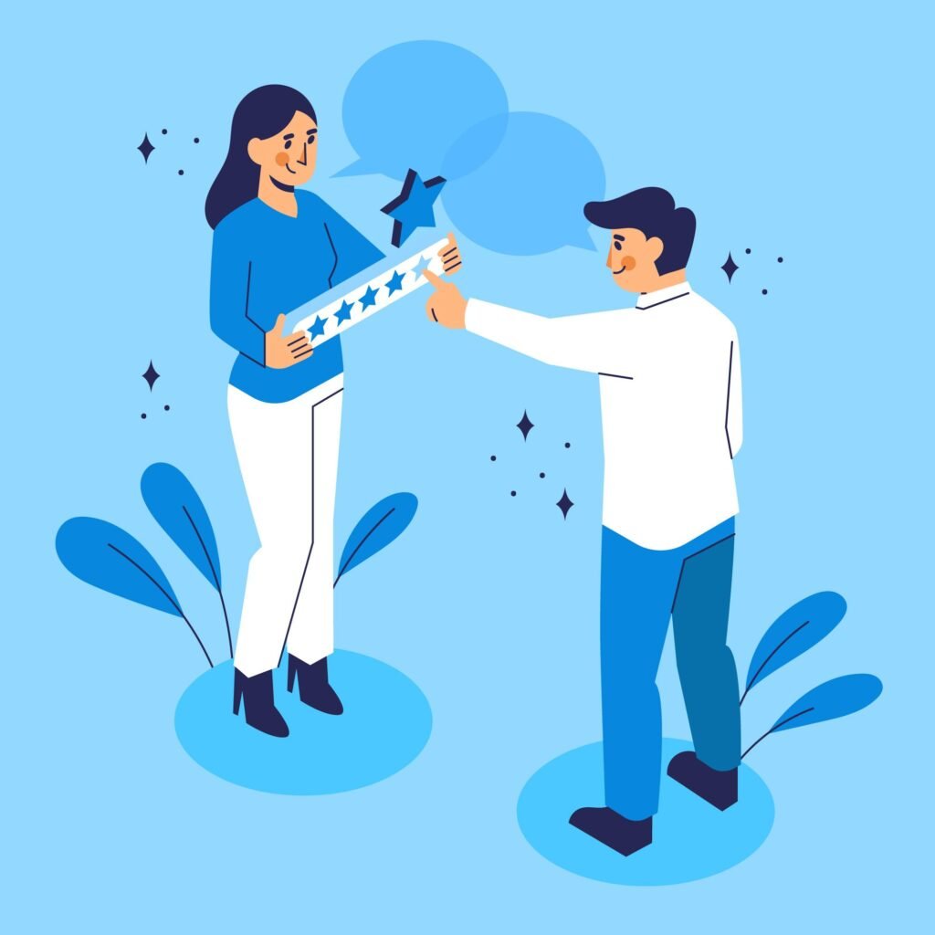 A girl and boy use reviews to implement best practices, improving tech and workflows for all sectors